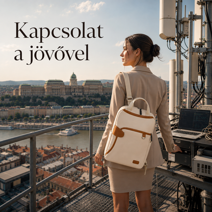 Dollcini Vízálló Laptop Hátizsák 13.3”-os Laptophoz – Elegáns és Kompakt
