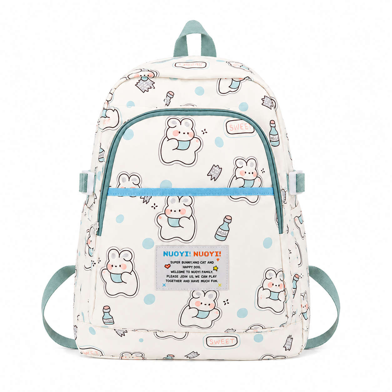 Dollcini Rucsac Școlar Unisex Stilat – Cu Model Animal, Practic