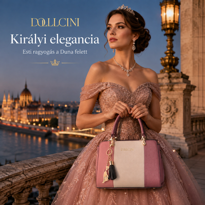Dollcini Elegáns Női Kézitáska – Műbőr, Mindennapi Viseletre