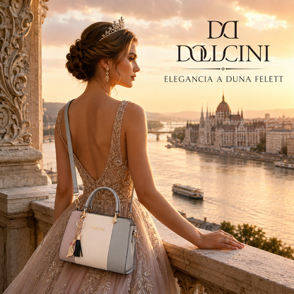 Dollcini Elegáns Női Kézitáska – Műbőr, Mindennapi Viseletre