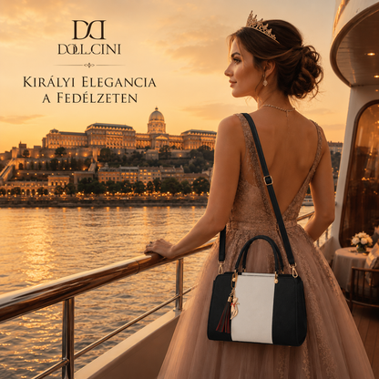 Dollcini Elegáns Női Kézitáska – Műbőr, Mindennapi Viseletre