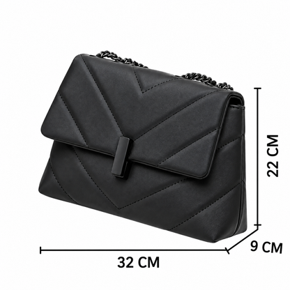 Dollcini Elegant Women's Shoulder Bag – Premium Faux Leather Crossbody