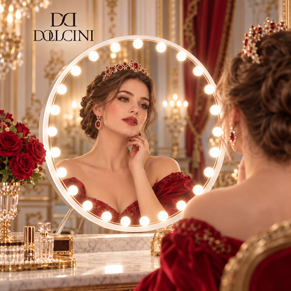 Dollcini Home Hollywood LED Makeup Lamp – 10 Bulbs, For Mirror