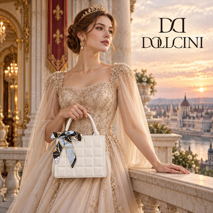 Dollcini Women's Faux Leather Handbag – Messenger Bag, Multiple Colors
