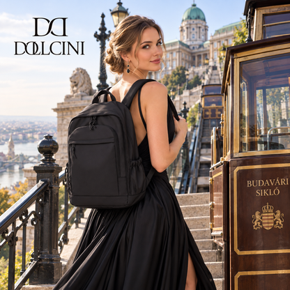 Dollcini Uniszex Laptop Hátizsák – Vízálló, Könnyű, 14"-os Laptophoz