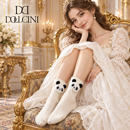 Dollcini Meleg Női Zokni (2 Pár) – Puha és Rugalmas, Otthonra