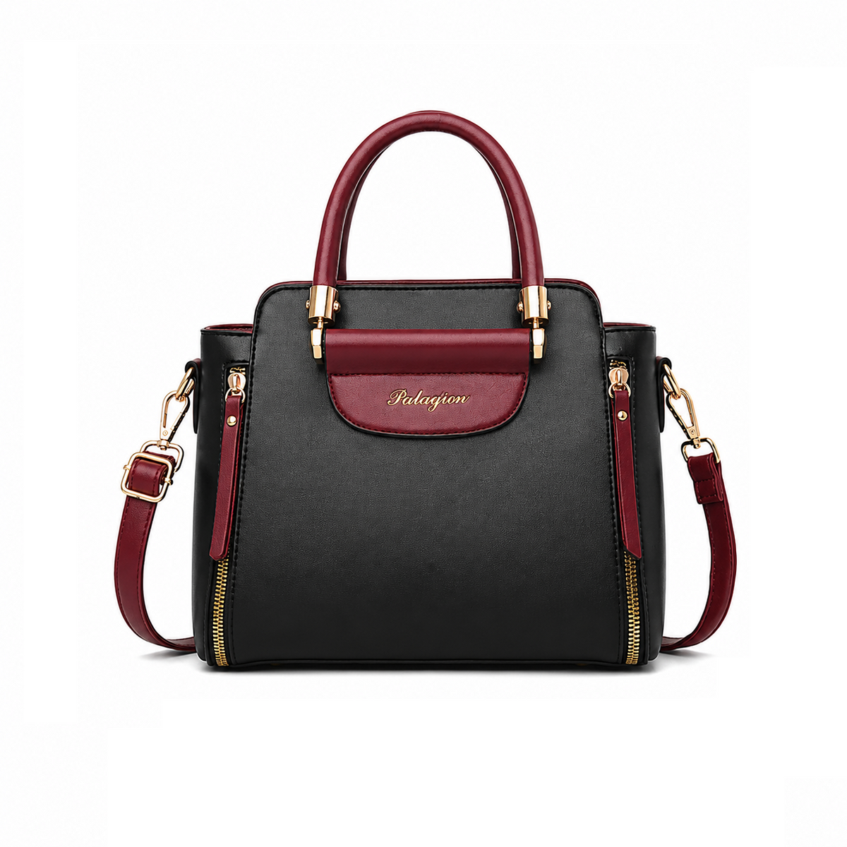 Dollcini Elegant Women's Shoulder Bag – Waterproof Faux Leather, Multiple Colors