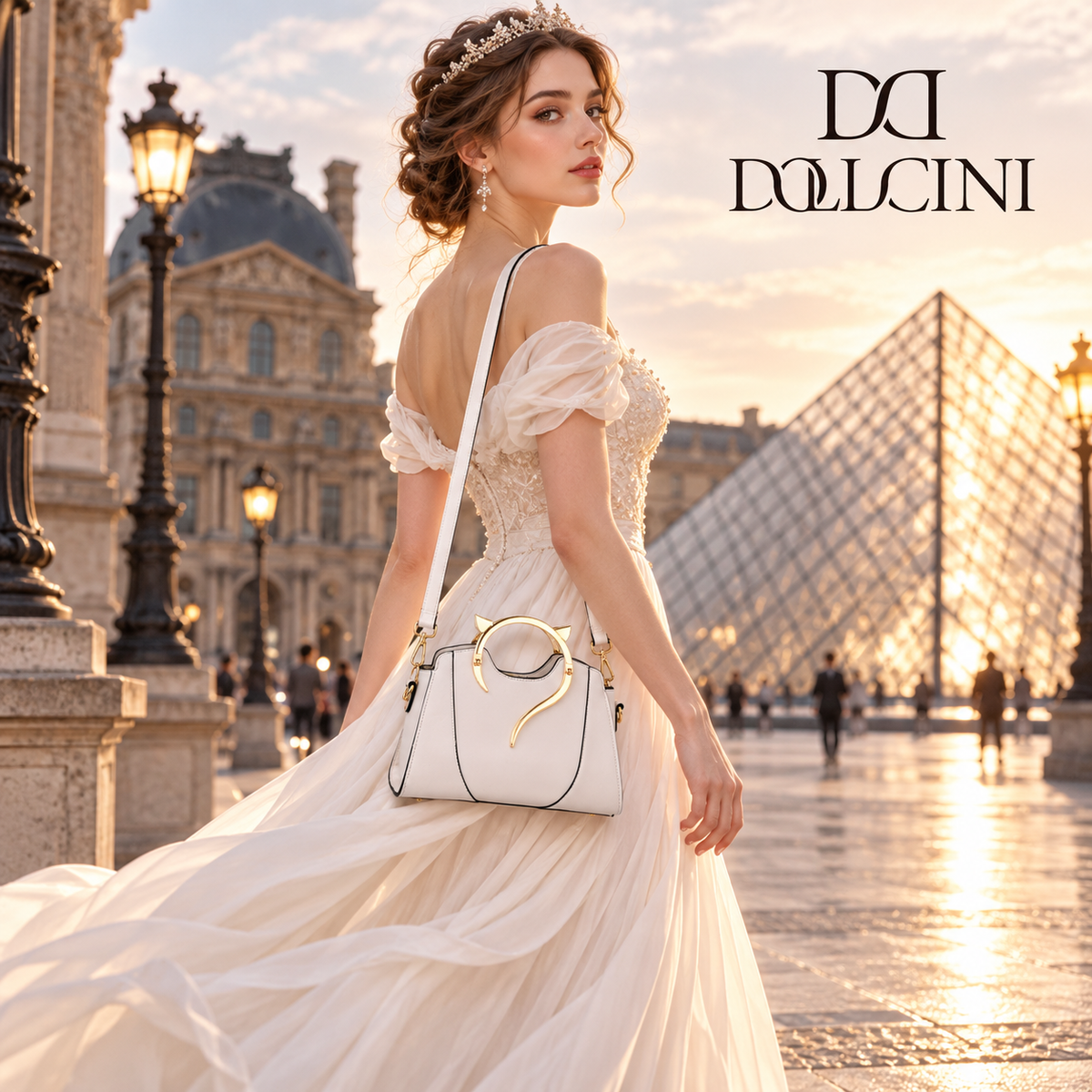 Dollcini Outlet Női Kézitáska – Elegáns, Cicás Fogantyúval, Szépséghibás termék