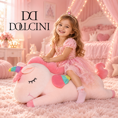 Dollcini DreamPets Soft Plush Toy – Goose, Capybara, and Unicorn Figure