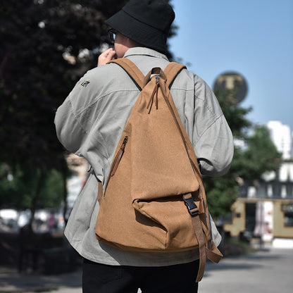 Geantă de umăr unisex Dollcini – Fabricată din material textil ușor și durabil, potrivită pentru uz zilnic, atât pentru bărbați, cât și pentru femei.