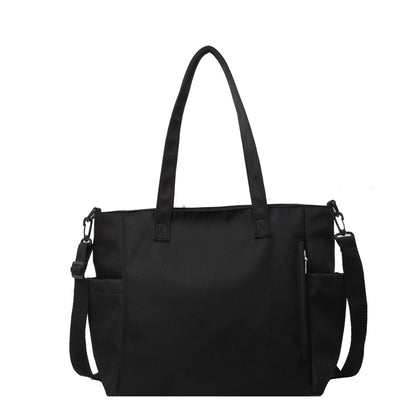 Dollcini, Nagy Méretű Textil Tote Táska – Urban Simplicity Stílus, Puha Kialakítás, Mindennapi Használatra