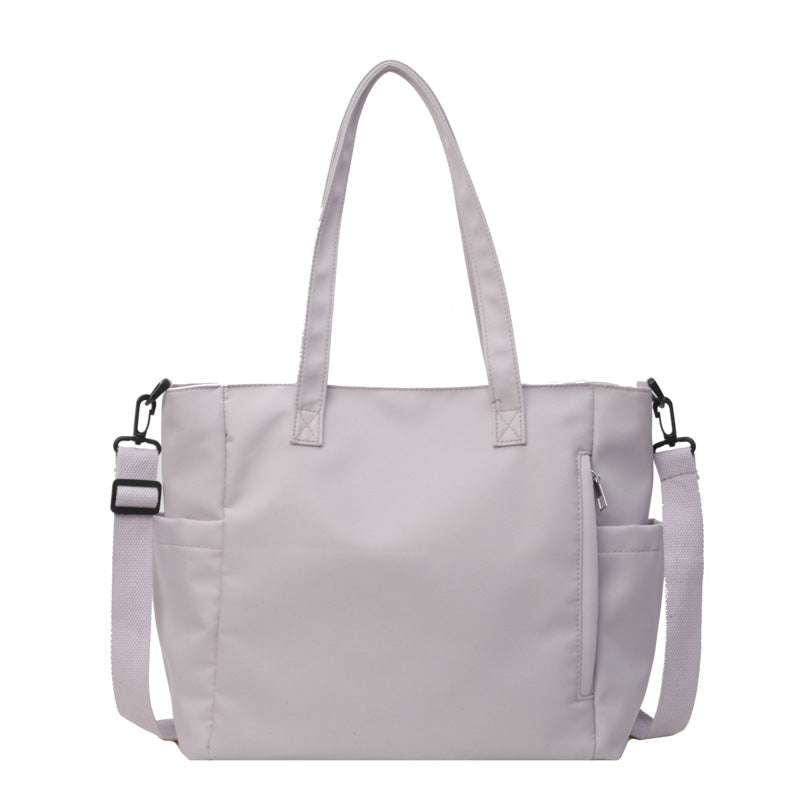 Dollcini, Nagy Méretű Textil Tote Táska – Urban Simplicity Stílus, Puha Kialakítás, Mindennapi Használatra