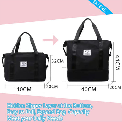 Dollcini Bővíthető Vízálló Utazótáska – Összecsukható, Több Színben