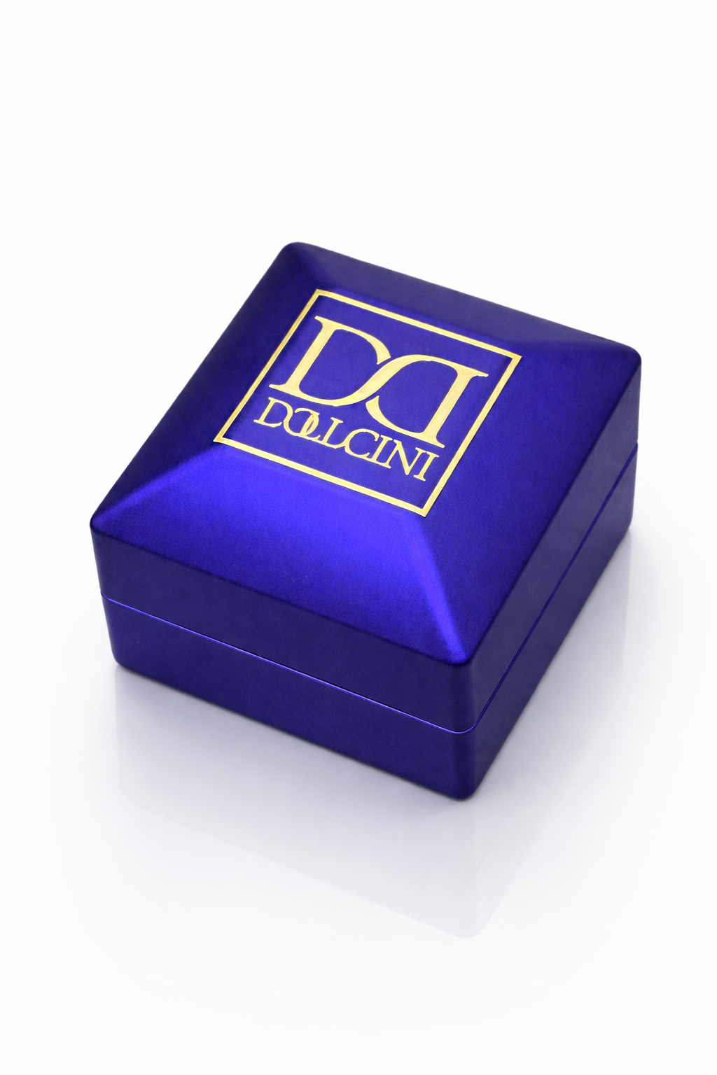 Dollcini Classic Six-Prong Moissanite Ring with Stone Accents and GRA Certificate – Available in 1, 2 and 3 Carat Versions