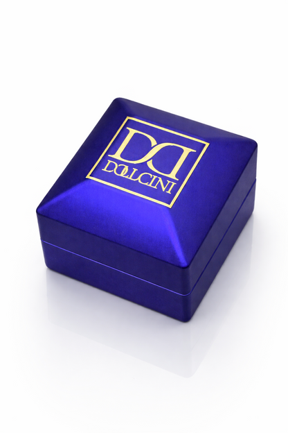 Dollcini Classic Six-Prong Moissanite Ring with Stone Accents and GRA Certificate – Available in 1, 2 and 3 Carat Versions