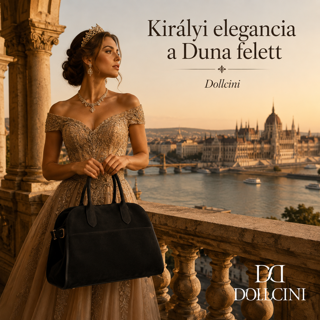 Dollcini Velúrhatású PU Női Kézitáska – Nagy Méretű Shopper Táska, Több Színben