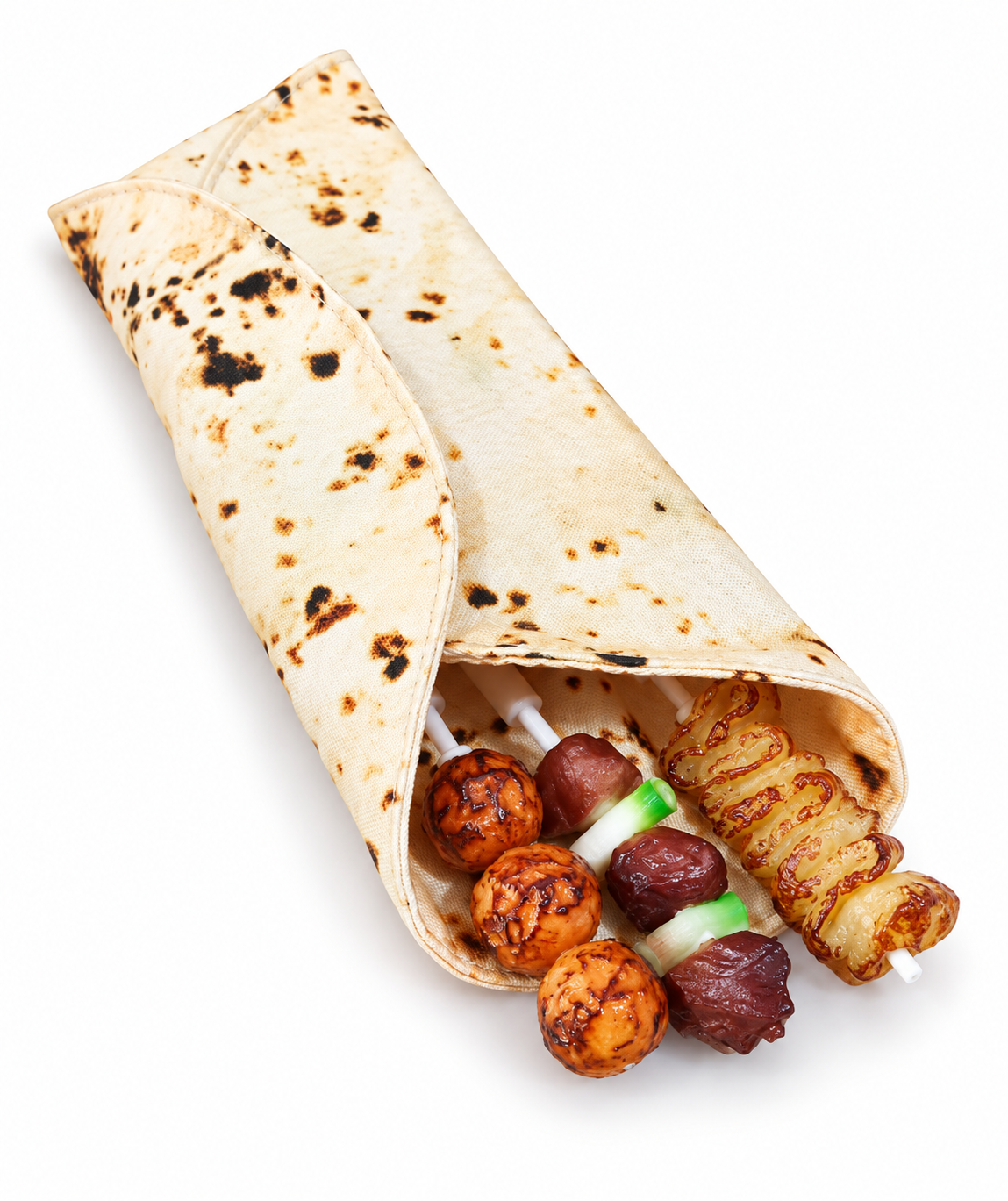 Dollcini Gyros kebab Tolltartó – Feltekerhető Vászon Tolltáska