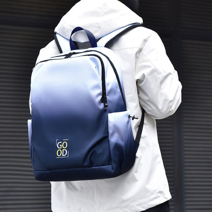 Dollcini Uniszex Laptop Hátizsák – Gradiens Mintás, Univerzális Iskolatáska