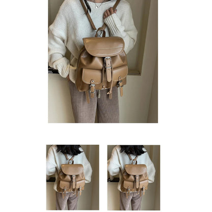 Dollcini Vintage Női Hátizsák – Elegáns és Praktikus Műbőr Alkalmi Táska