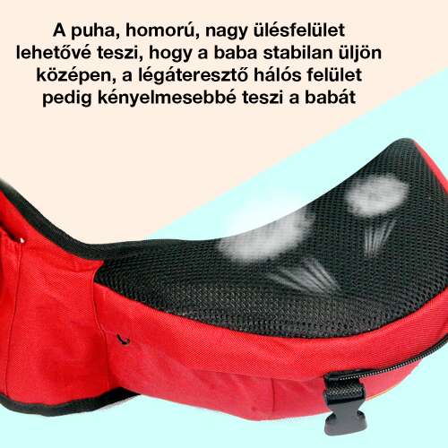 Dollcini Ergonomikus Babahordozó – Többpozíciós, 15 kg-ig
