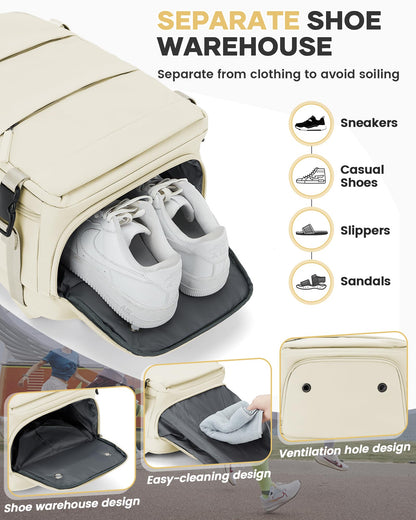 Dollcini Vízálló Férfi Utazóhátizsák – Karcálló, Dupla Cipzár