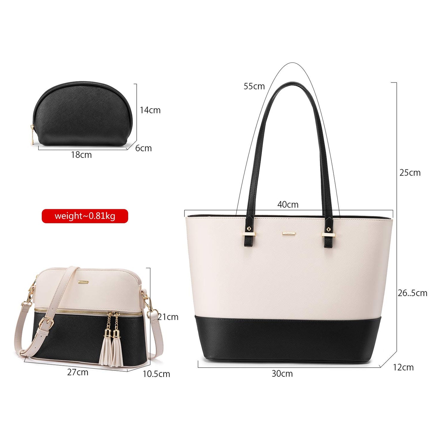 Dollcini Elegáns Női Kézitáska – Luxus Minőség, Nagy Méret