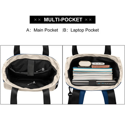 Dollcini Rucsac de damă la modă – Multifuncțional, geantă de laptop impermeabilă