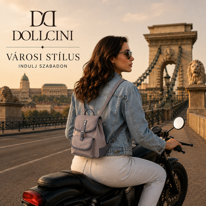 Dollcini női hátizsák – kompakt, elegáns mindennapi táska