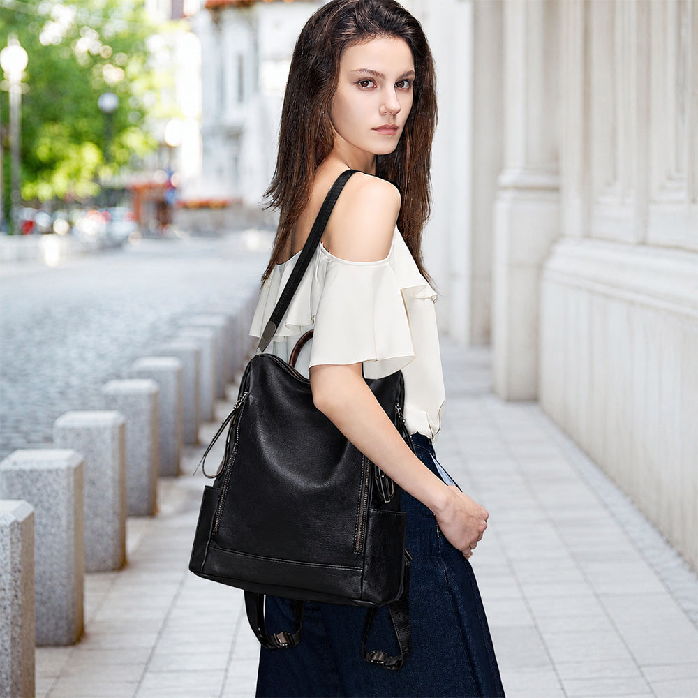 Dollcini Rucsac Elegant pentru Femei – Nylon rezistent la apă sau piele ecologică