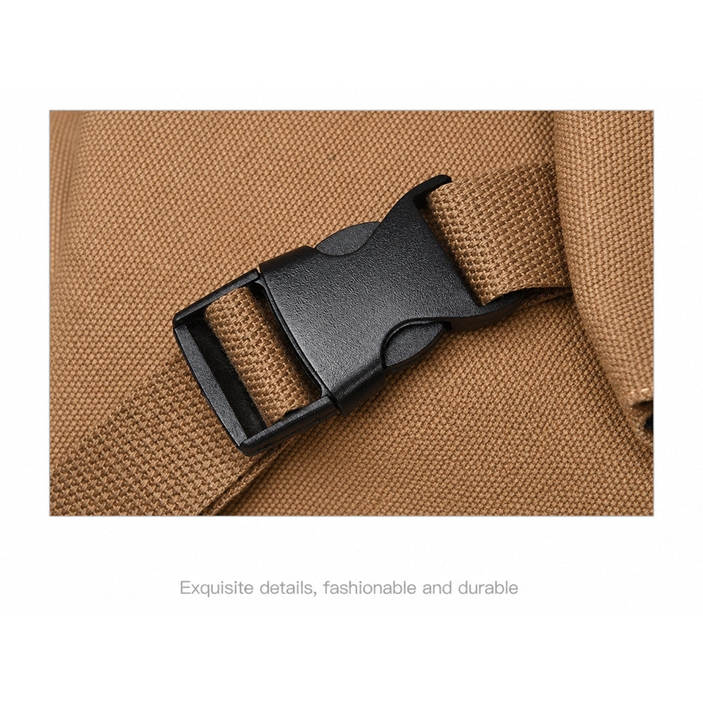 Geantă de umăr unisex Dollcini – Fabricată din material textil ușor și durabil, potrivită pentru uz zilnic, atât pentru bărbați, cât și pentru femei.