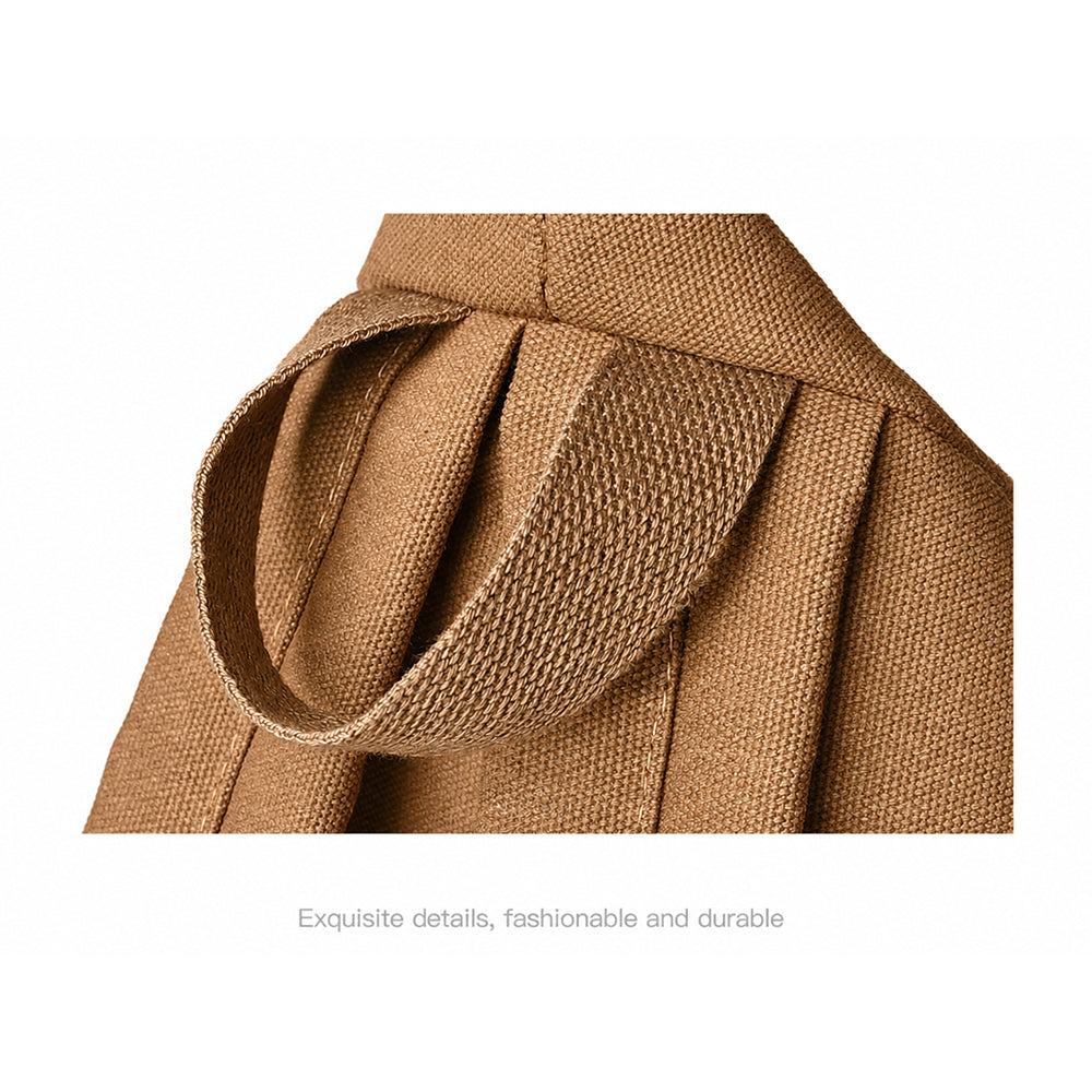 Geantă de umăr unisex Dollcini – Fabricată din material textil ușor și durabil, potrivită pentru uz zilnic, atât pentru bărbați, cât și pentru femei.