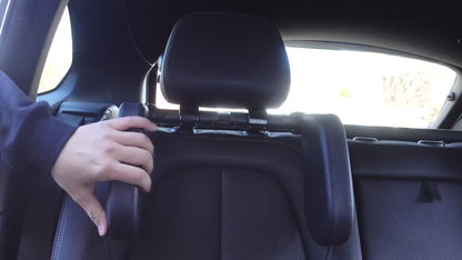 Dollcini Otthon Ergonomikus Autós Fejtámla – Memóriahabos, Fekete