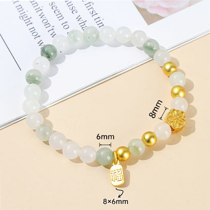 Dollcini Jáde Kristálykarkötő – Feng Shui Szerencseékszer