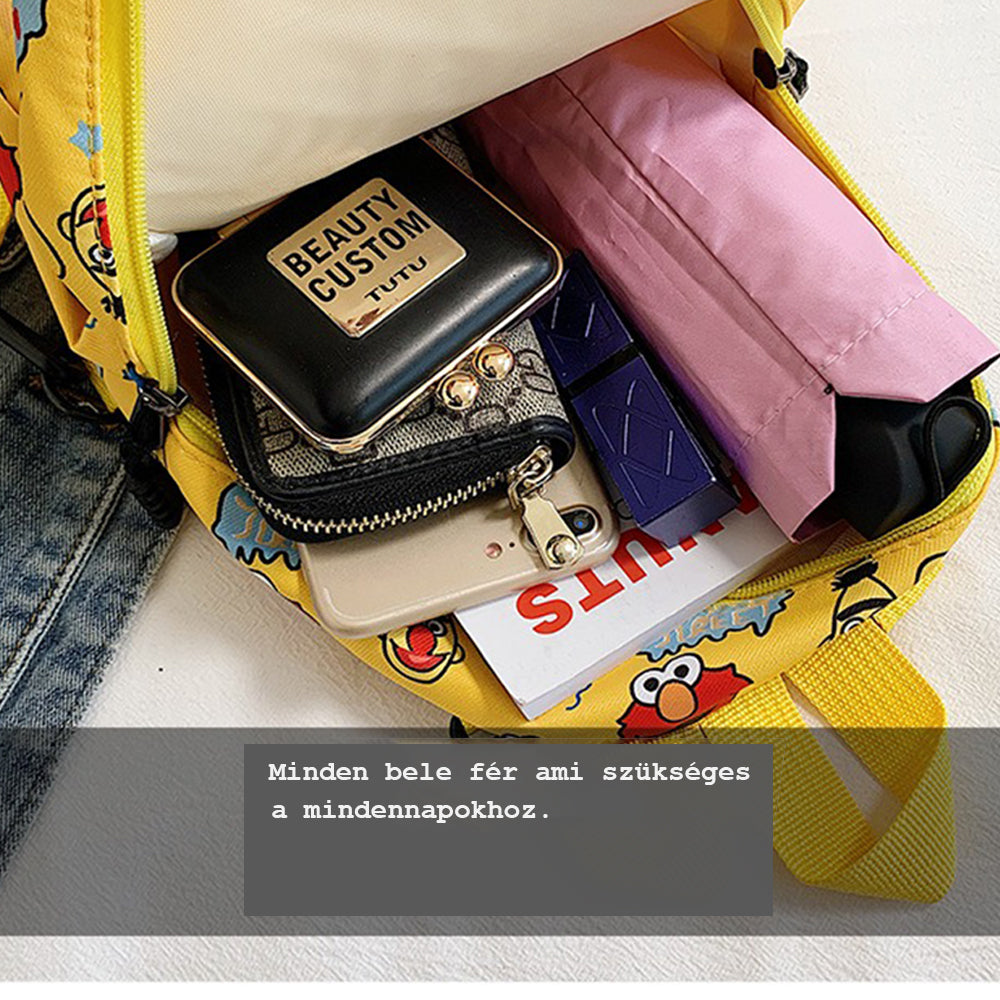 Dollcini Vízálló Fiú Iskolatáska – Hátizsák, Több Színben