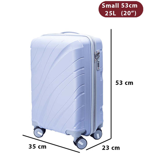valiză, neagră, de mari dimensiuni, cu carcasă rigidă din PP, cu detaliu de închidere, model 96134181c1