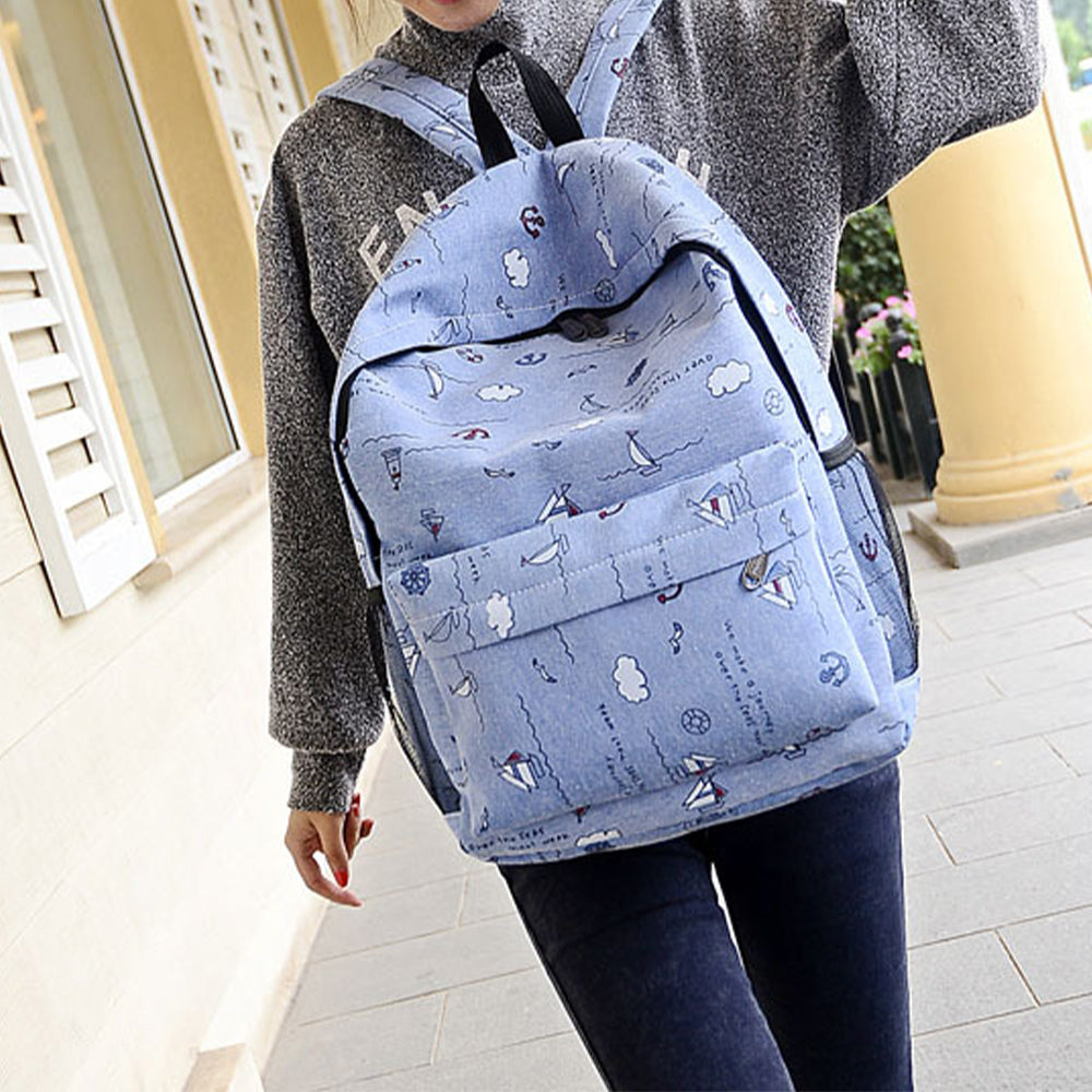 Dollcini Gyerek Hátizsák Kiránduláshoz – Kék Színben