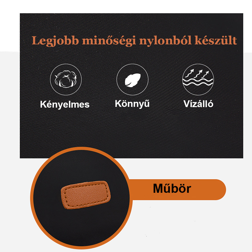 Dollcini Vízálló Laptop Hátizsák 13.3”-os Laptophoz – Elegáns és Kompakt