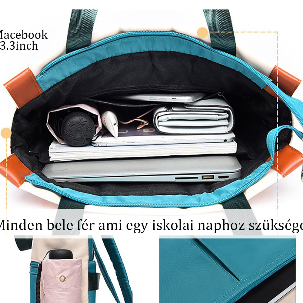 Dollcini Vízálló Laptop Hátizsák – Ergonomikus, Lopásgátló Zsebbel