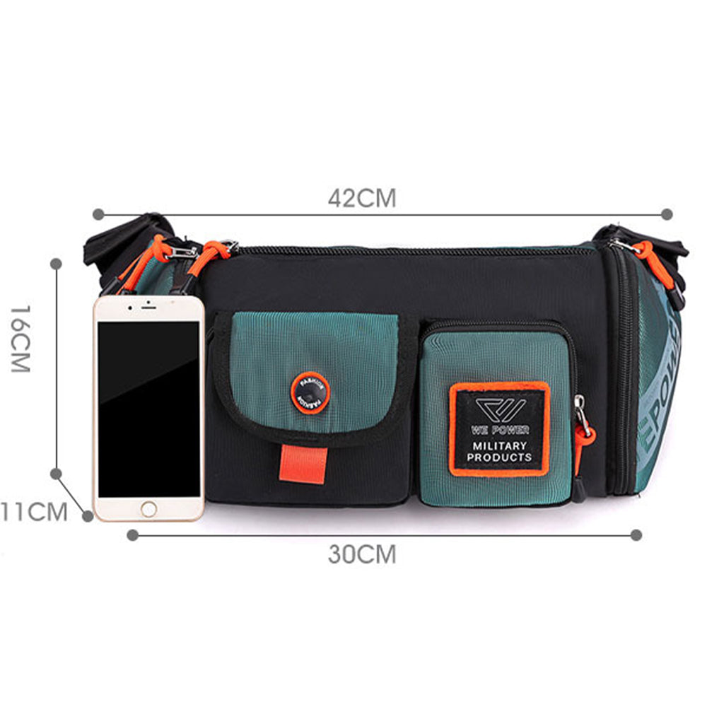 Dollcini Multifunkciós Férfi Melltáska – Vízálló, Könnyű és Tartós